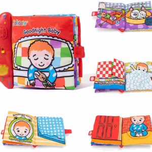 Hide And Seek Cloth Book-Goodnight Baby for UAE